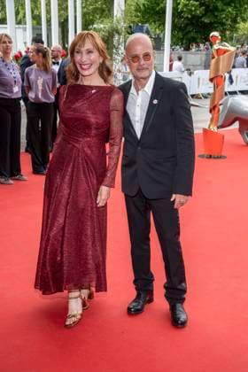 ABB FILMPREIS- Andrea Sawatzki und Christian Berkel zu Gast auf dem roten Teppich bei der Verleihung des Deutschen Filmpreis Lola 26 am Palais am Funkturm am 29.05.2026 in Berlin Berlin Deutschland *** ABB FILMPREIS Andrea Sawatzki and Christian Berkel as guests on the red carpet at the German Film Award Lola 26 ceremony at the Palais am Funkturm on 29 05 2026 in Berlin Berlin Germany
