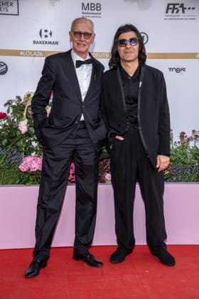 ABB FILMPREIS- Hermann Weigel und Fatih AkÄ±n zu Gast auf dem roten Teppich bei der Verleihung des Deutschen Filmpreis Lola 26 am Palais am Funkturm am 29.05.2026 in Berlin Berlin Deutschland *** ABB FILMPREIS Hermann Weigel and Fatih AkÄ±n as guests on the red carpet at the German Film Award Lola 26 at Palais am Funkturm on 29 05 2026 in Berlin Berlin Germany