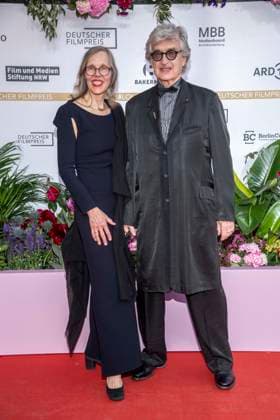 ABB FILMPREIS- Donata Wenders und Wim Wenders zu Gast auf dem roten Teppich bei der Verleihung des Deutschen Filmpreis Lola 26 am Palais am Funkturm am 29.05.2026 in Berlin Berlin Deutschland *** ABB FILMPREIS Donata Wenders and Wim Wenders as guests on the red carpet at the German Film Award Lola 26 ceremony at Palais am Funkturm on 29 05 2026 in Berlin Berlin Germany