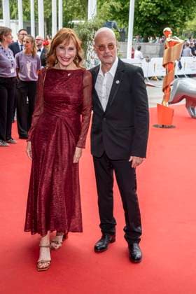 ABB FILMPREIS- Andrea Sawatzki und Christian Berkel zu Gast auf dem roten Teppich bei der Verleihung des Deutschen Filmpreis Lola 26 am Palais am Funkturm am 29.05.2026 in Berlin Berlin Deutschland *** ABB FILMPREIS Andrea Sawatzki and Christian Berkel as guests on the red carpet at the German Film Award Lola 26 ceremony at the Palais am Funkturm on 29 05 2026 in Berlin Berlin Germany
