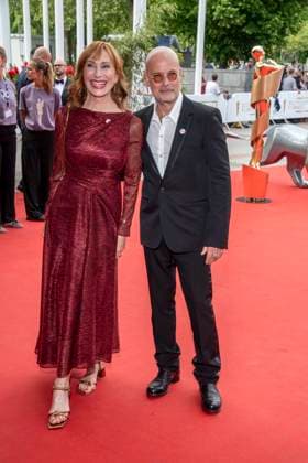 ABB FILMPREIS- Andrea Sawatzki und Christian Berkel zu Gast auf dem roten Teppich bei der Verleihung des Deutschen Filmpreis Lola 26 am Palais am Funkturm am 29.05.2026 in Berlin Berlin Deutschland *** ABB FILMPREIS Andrea Sawatzki and Christian Berkel as guests on the red carpet at the German Film Award Lola 26 ceremony at the Palais am Funkturm on 29 05 2026 in Berlin Berlin Germany