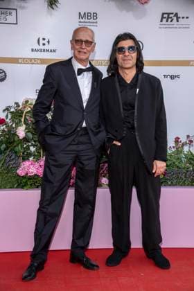 ABB FILMPREIS- Hermann Weigel und Fatih AkÄ±n zu Gast auf dem roten Teppich bei der Verleihung des Deutschen Filmpreis Lola 26 am Palais am Funkturm am 29.05.2026 in Berlin Berlin Deutschland *** ABB FILMPREIS Hermann Weigel and Fatih AkÄ±n as guests on the red carpet at the German Film Award Lola 26 at Palais am Funkturm on 29 05 2026 in Berlin Berlin Germany