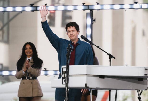May 29, 2026, New York, Ny, United States: Charlie Puth performs at The Today Show 2026 Citi Concert Series. Held at Rockefeller Plaza in New York. Dinara Khairova Zuma Press May 29, 2026. New York United States - ZUMAp281 20260529_zea_p281_009 Copyright: xPhotoxImagexPressx