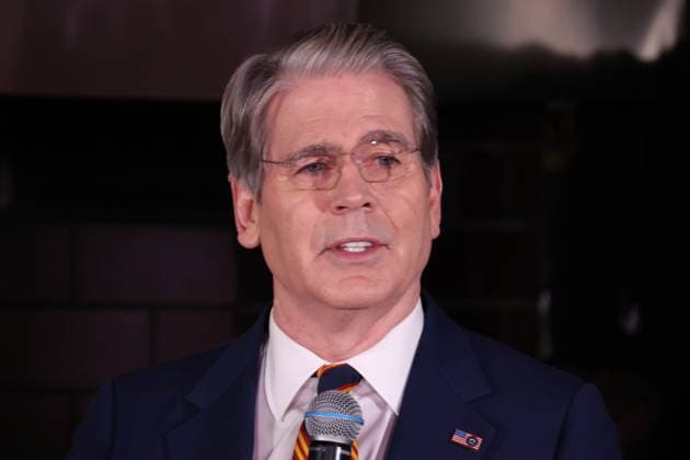 Thousand Oaks CA- May 29: Secretary of Treasury Scott Bessent at the Trump Accounts Tour om May 29, 2026 Credit: USA - ZUMAa123 20260529_zaa_a123_084 Copyright: xAdMediax