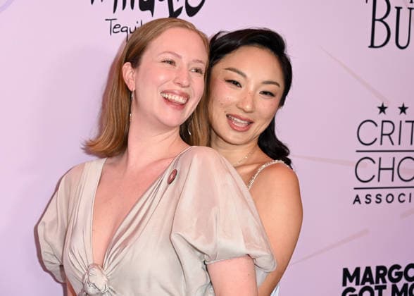 Critics Choice Association™s Annual Celebration of LGBTQ+ Cinema and TV Hannah Einbinder and Poppy Liu arriving to The Critics Choice Association™s 3rd Annual Celebration of LGBTQ+ Cinema and Television held at the Four Seasons Hotel Los Angeles on May 29, 2026 in Los Angeles, CA. Los Angeles Four Seasons Hotel Los Angeles at Beverly Hills California USA Copyright: xLeexWattx xAFF-USA.COMx