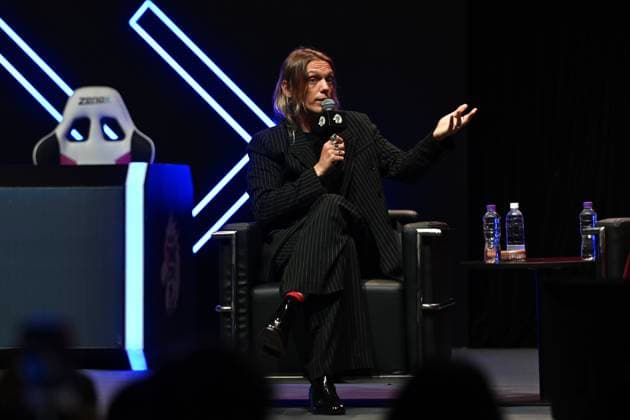 RECORD DATE NOT STATED HONG KONG-ENTERTAINMENT JAMIE CAMPBELL BOWER Jamie Campbell Bower, a British actor, speaking at event of Comic Con 2026 in Hong Kong, May 30, 2026.NEXPHER Kobe Li HKG