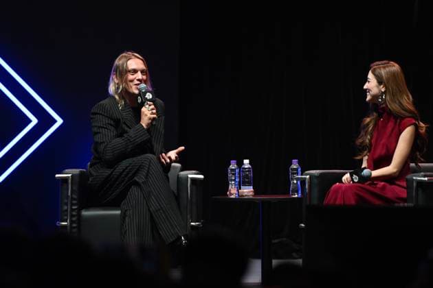 RECORD DATE NOT STATED HONG KONG-ENTERTAINMENT JAMIE CAMPBELL BOWER Jamie Campbell Bower, a British actor, speaking at event of Comic Con 2026 in Hong Kong, May 30, 2026.NEXPHER Kobe Li HKG