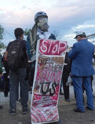 New Jersey state police push ICE protest back NEW JERSEY, UNITED STATES - MAY 29: New Jersey state police push ICE protest back after as pro-immigrant activists continue to protest ICE arrests outside Delaney Hall ICE Detention Facility in Newark, New Jersey, U.S., May 29, 2026. Selcuk Acar Anadolu New York United States. Editorial use only. Please get in touch for any other usage.  Copyright: x2026xAnadoluxSelcukxAcarx