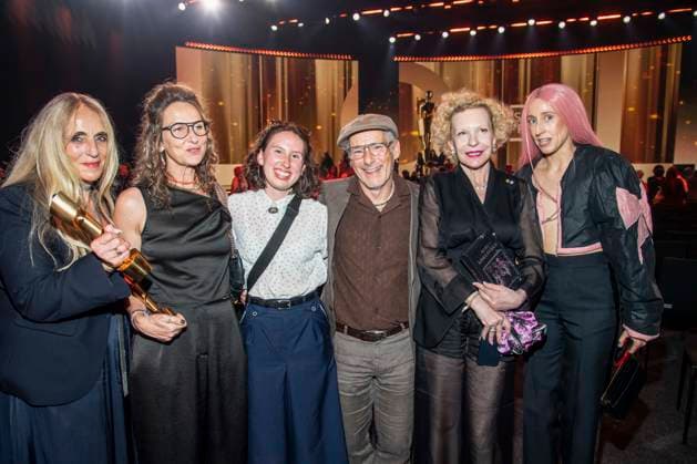 ABB FILMPREIS- Irne Hoefer, Sabine Lidl, Dani Levy, Sunnyi Melles und Jules Eltig zu Gast auf der Party bei der Verleihung des Deutschen Filmpreis Lola 26 am Palais am Funkturm am 29.05.2026 in Berlin Berlin Deutschland *** ABB FILMPREIS Irne Hoefer, Sabine Lidl, Dani Levy, Sunnyi Melles and Jules Eltig as guests at the party at the German Film Award ceremony Lola 26 at the Palais am Funkturm on 29 05 2026 in Berlin Berlin Germany
