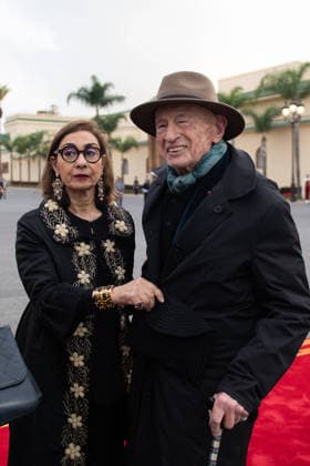 News item 05 30 2026 Sociologist Edgar Morin dies aged 104 Edgar Morin and his wife Sabah Abouessalam The French delegation and VIPs accompanying President Emmanuel Macron on his three-day state visit to Morocco, October 28, 2024 Jeanne Accorsini Pool Bestimage Philosopher Edgar Morin Guest arrival before the meeting between Morocco s King and France s President in the Royal Palace in the capital Rabat Three day state visit aimed at mending relations with the North African country after years of tensions Rabat, Morocco,October 28, 2024 ACCORSINIJEANNE MAROC 0014 Credit JEANNE ACCORSINI SIPA 2410282159 Rabat Morocco  Copyright: xJeannexAccorsinix xPoolx xBestimagexJeannexAccorsinix xPoolx xBestimagex