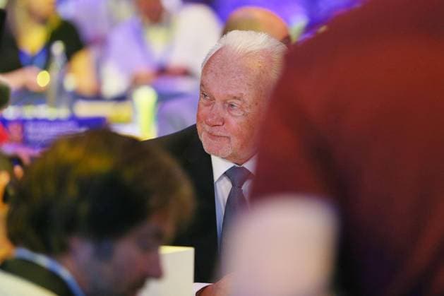 Berlin, Deutschland, 30.05.2026: Estrel: 77. Bundesparteitag der FDP: Wolfgang Kubicki, der sich zum Parteichef wählen lassen will *** Berlin, Germany, 30 05 2026 Estrel 77 Federal Party Conference of the FDP Wolfgang Kubicki, who wants to be elected party leader Copyright: xdtsxNachrichtenagenturx dts_121110
