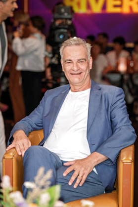 MDR - Riverboat. Schauspieler Heinrich Schafmeister anläßlich der Aufzeichnung der MDR - Talkshow Riverboat am 29.05.2026 in der Mediacity Leipzig. 20260529SFL0010 *** MDR Riverboat actor Heinrich Schafmeister on the occasion of the recording of the MDR talk show Riverboat on 29 05 2026 at Mediacity Leipzig 20260529SFL0010