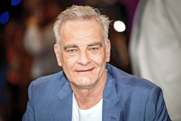 MDR - Riverboat. Schauspieler Heinrich Schafmeister anläßlich der Aufzeichnung der MDR - Talkshow Riverboat am 29.05.2026 in der Mediacity Leipzig. 20260529SFL0013 *** MDR Riverboat actor Heinrich Schafmeister on the occasion of the recording of the MDR talk show Riverboat on 29 05 2026 at Mediacity Leipzig 20260529SFL0013