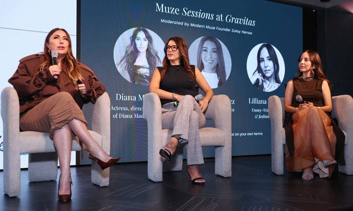 1St Muze Sessions at Gravitas Beverly Hills 29 May 06: Diana Madison, Jolene Rodriguez, Lilliana Vazquez, at the 1St Muze Sessions at Gravitas held at Gravitas in Beverly Hills, CA. on May 29, 2026 Credit: AdMedia Beverly Hills CA United States EDITORIAL USE ONLY  Copyright: xx ADx admphotostwo993258