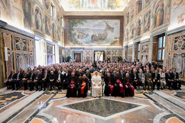 ITALY- REL VATICAN -POPE LEO XVI RECEIVES IN AUDIENCE THE MEMBERS OF THE CENTESIMUS ANNUS PRO PONTEFICE FOUNDATION May 30, 2026 ITALY REL - VATICAN May 30, 2026 Pope Leo XIV receives in audience the members of the Centesimus Annus Pro Pontifice Foundation EDITORIAL USE ONLY - NO BOOKS Copyright: xVATICANxMEDIAx xCatholicxPressxPhotox