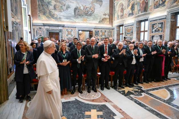 ITALY- REL VATICAN -POPE LEO XVI RECEIVES IN AUDIENCE THE MEMBERS OF THE CENTESIMUS ANNUS PRO PONTEFICE FOUNDATION May 30, 2026 ITALY REL - VATICAN May 30, 2026 Pope Leo XIV receives in audience the members of the Centesimus Annus Pro Pontifice Foundation EDITORIAL USE ONLY - NO BOOKS Copyright: xVATICANxMEDIAx xCatholicxPressxPhotox