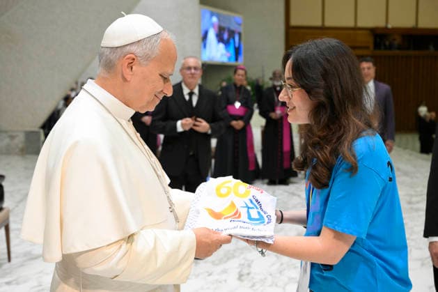 ITALY- REL VATICAN -POPE LEO XVI RECEIVES THE MEMBERS OF THE CATHOLIC CHARISMATIC RENEWAL IN THE PAUL VI HALL May 30, 2026 ITALY REL - VATICAN May 30, 2026 6 Pope Leo XIV receives the members of the Catholic Charismatic Renewal in the Paul VI Hall EDITORIAL USE ONLY - NO BOOKS Copyright: xVATICANxMEDIAx xCatholicxPressxPhotox
