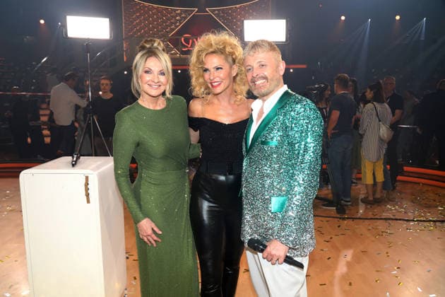 Finale der TV Sendung LetÂ s Dance in Köln Frauke Ludowig, Sonya Kraus und Ross Antony beim Finale der 19. Staffel der RTL-Tanzshow LetÂ s Dance im Coloneum Köln NRW Deutschland *** Final of the TV show Lets Dance in Cologne Frauke Ludowig, Sonya Kraus and Ross Antony at the final of the 19th season of the RTL dance show Lets Dance at the Coloneum Cologne NRW Germany Copyright: xMatthiasxGränzdörferx