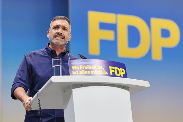 Berlin, Deutschland, 30.05.2026: Estrel: 77. Bundesparteitag der FDP: Konstantin Kuhle *** Berlin, Germany, 30 05 2026 Estrel 77 Federal Party Conference of the FDP Konstantin Kuhle Copyright: xdtsxNachrichtenagenturx dts_121153