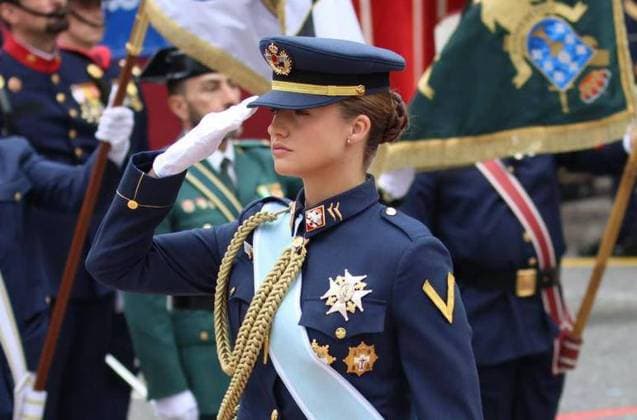 Entertainment Bilder des Tages Spanish King Felipe VI, Spanish Queen Letizia and Spanish Infanta Leonor during Spain s National Armed Forces Day 2026 in Vigo on Friday, 29 May 2026. Cordon Press 