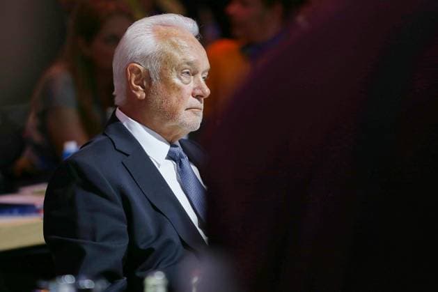 Berlin, Deutschland, 30.05.2026: Estrel: 77. Bundesparteitag der FDP: Wolfgang Kubicki, der sich zum Parteichef wählen lassen will, hört der Rede seiner überraschend ebenfalls kandidierenden Kontrahentin Marie-Agnes Strack-Zimmermann zu *** Berlin, Germany, 30 05 2026 Estrel 77 FDP national party conference Wolfgang Kubicki, who is seeking election as party leader, listens to the speech of his surprising rival Marie Agnes Strack Zimmermann, who is also running for election Copyright: xdtsxNachrichtenagenturx dts_121176