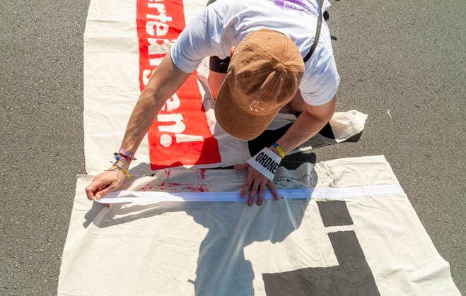 Auflage: Banner müssen mit Klettbändern verbunden werden 20260530ad345 Zukunft statt Gas! Demonstration gegen den Neubau von Gaskraftwerken Protest Klimaschutz, Gaskraftwerke, Aktivisten, Banner, Transparent, Umweltbewegung, Energiepolitik, Klimabewegung, Nachhaltigkeit, Regenbogenflagge, friedlich, umweltbewusst, klimapolitisch, engagiert, nachhaltig, gesellschaftlich, kritisch, aktivistisch, entschlossen, demonstrieren, protestieren, fordern, kritisieren, mobilisieren, versammeln, engagieren, teilnehmen, thematisieren, verhindern, klimafreundliche Energiezukunft Hamm Nordrhein-Westfalen NRW Deutschland Germany *** Edition Banners must be connected with Velcro 20260530ad345 Future instead of gas Demonstration against the construction of Copyright: xAchimxDuwentästerx