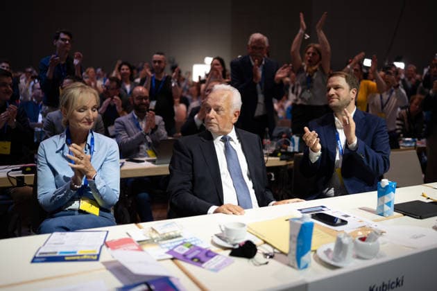 Deutschland: Berlin, FDP, Freie Demokraten, Bundesparteitag, Kampfkandidatur, Wolfgang Kubicki *** Germany Berlin, FDP, Free Democrats, Federal Party Conference, Candidacy, Wolfgang Kubicki Copyright: xMilenaxRadatzx