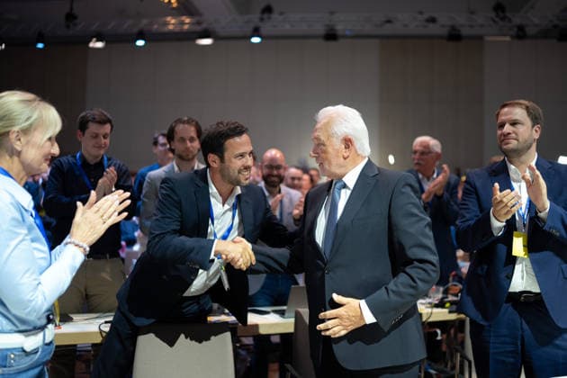 Deutschland: Berlin, FDP, Freie Demokraten, Bundesparteitag, Kampfkandidatur, Wolfgang Kubicki *** Germany Berlin, FDP, Free Democrats, Federal Party Conference, Candidacy, Wolfgang Kubicki Copyright: xMilenaxRadatzx