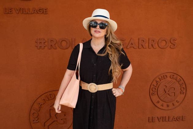 French Open - VIPs Pose At The Village LZ Helene Segara attends the 2026 French Open at Roland Garros on May 30, 2026 in Paris, France. Photo by Laurent Zabulon ABACAPRESS.COM  Copyright: xZabulonxLaurent ABACAx