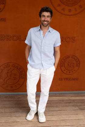 French Open - VIPs Pose At The Village LZ Agustín Galiana attends the 2026 French Open at Roland Garros on May 30, 2026 in Paris, France. Photo by Laurent Zabulon ABACAPRESS.COM Paris  Copyright: xZabulonxLaurent ABACAx
