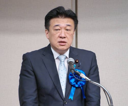 Japan s Chief Cabinet Secretary Minoru Kihara speaks during the Rally of families of victims kidnapped by North Korea in Tokyo, Japan on Saturday, May 30, 2026.  TKP2026053013 KEIZOxMORI
