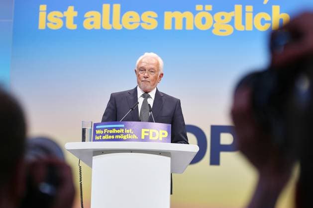 Berlin, Deutschland, 30.05.2026: Estrel: 77. Bundesparteitag der FDP: Wolfgang Kubicki *** Berlin, Germany, 30 05 2026 Estrel 77 Federal Party Conference of the FDP Wolfgang Kubicki Copyright: xdtsxNachrichtenagenturx dts_121197