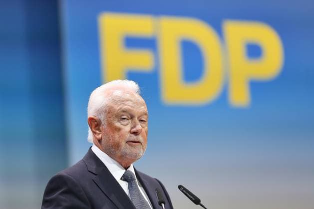Berlin, Deutschland, 30.05.2026: Estrel: 77. Bundesparteitag der FDP: Wolfgang Kubicki *** Berlin, Germany, 30 05 2026 Estrel 77 Federal Party Conference of the FDP Wolfgang Kubicki Copyright: xdtsxNachrichtenagenturx dts_121202