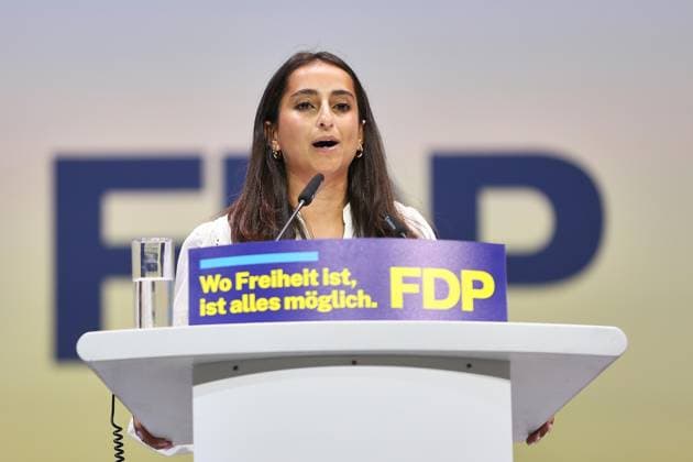 Berlin, Deutschland, 30.05.2026: Estrel: 77. Bundesparteitag der FDP: Nadin Zaya *** Berlin, Germany, 30 05 2026 Estrel 77 Federal Party Conference of the FDP Nadin Zaya Copyright: xdtsxNachrichtenagenturx dts_121209