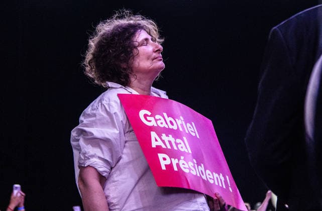 More than 5,000 people attended Gabriel Attals first meeting for the 2027 presidential elections, Porte de Versailles, France, May 30, 2026 Presidential 2027 Gabriel Attals first meeting, Porte de Versailles, France 456889 2026 05 30 Paris France  Copyright: xLenain-VieiraxElisax xSTARFACEx STAR_456889_135