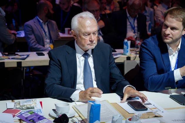 77. Ordentlicher Bundesparteitag, FDP, Berlin Berlin, FDP, 77. Ordentlicher Bundesparteitag, Freie Demokraten, Estrel, Bundesvorsitzender, Wolfgang Kubicki Berlin Berlin GER *** 77 Ordinary Federal Party Conference, FDP, Berlin Berlin, FDP, 77 Ordinary Federal Party Conference, Free Democrats, Estrel, Federal Chairman, Wolfgang Kubicki Berlin Berlin GER