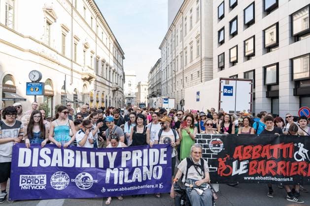 IPA85193039 - Milan, 30 05 26, Piazza Scala, Disability pride  Copyright: xGiuliaxSciaccax xGiuliaxSciaccax 85193039