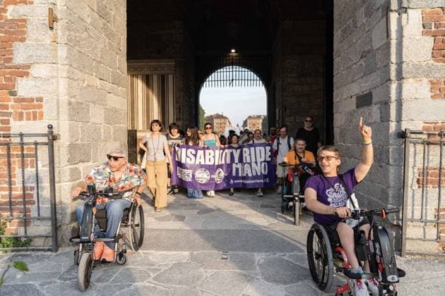 IPA85193181 - Milan, 30 05 26, Piazza Scala, Disability pride  Copyright: xGiuliaxSciaccax xGiuliaxSciaccax 85193181