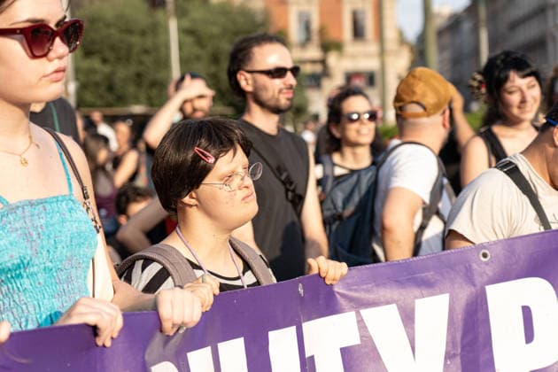 IPA85193146 - Milan, 30 05 26, Piazza Scala, Disability pride  Copyright: xGiuliaxSciaccax xGiuliaxSciaccax 85193146