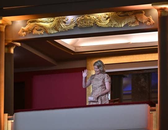 Queen Mathilde of Belgium pictured at the final of the 2026 Queen Elisabeth Cello Competition, at the Brussels Bozar concert hall, Saturday 30 May 2026. This year s edition of the competition for career-starting musicians takes place from 4 to 30 May.  EMILExWINDAL 175503486