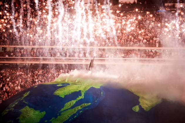 World-famous rap icon Kanye West performs in Istanbul for the first time ISTANBUL, TURKIYE - MAY 30: World-famous rap artist Kanye West performs live on stage for the first time in Istanbul, Turkiye, on May 30, 2026. Considered one of the biggest music events of the year, the mega concert was held at the Ataturk Olympic Stadium in cooperation with NTRteam. Muhammed Ali Yigit Anadolu Istanbul Turkey. Editorial use only. Please get in touch for any other usage.  Copyright: x2026xAnadoluxMuhammedxAlixYigitx