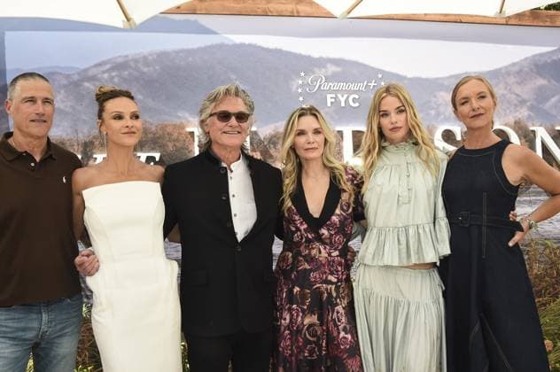 Kurt Russell, Michelle Pfeiffer, Beau Garrett, Elle Chapman, Christina Alexandra Voros, Matthew Fox at arrivals for THE MADISON FYC Screening, Saban Media Center, North Hollywood, Los Angeles, CA, May 30, 2026. Photo By: Elizabeth Goodenough Everett Collection THE MADISON FYC Screening PUBLICATIONXNOTxINxCANxCHNxFRAxITAxJPNxNORxPOLxRUSxESPxUKxUSA