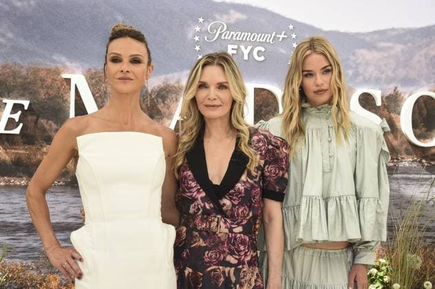 Michelle Pfeiffer, Beau Garrett, Elle Chapman at arrivals for THE MADISON FYC Screening, Saban Media Center, North Hollywood, Los Angeles, CA, May 30, 2026. Photo By: Elizabeth Goodenough Everett Collection THE MADISON FYC Screening PUBLICATIONXNOTxINxCANxCHNxFRAxITAxJPNxNORxPOLxRUSxESPxUKxUSA