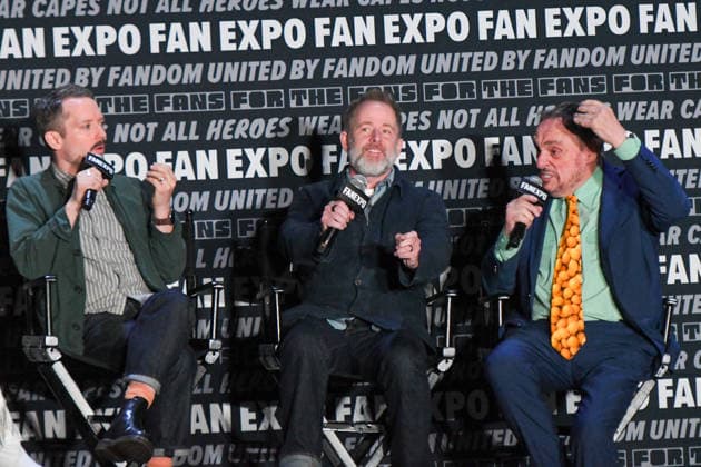 May 30, 2026, Philadelphia, Pennsylvania, United States: Actors ELIJAH WOOD, BILLY BOYD and JOHN RHYS-DAVIES, participate in a fan Q&A the Philadelphia FanExpo held at the Philadelphia Convention Center in downtown Philadelphia PA Philadelphia United States - ZUMArf1_ 20260530_zaf_rf1_086 Copyright: xRickyxFitchettx