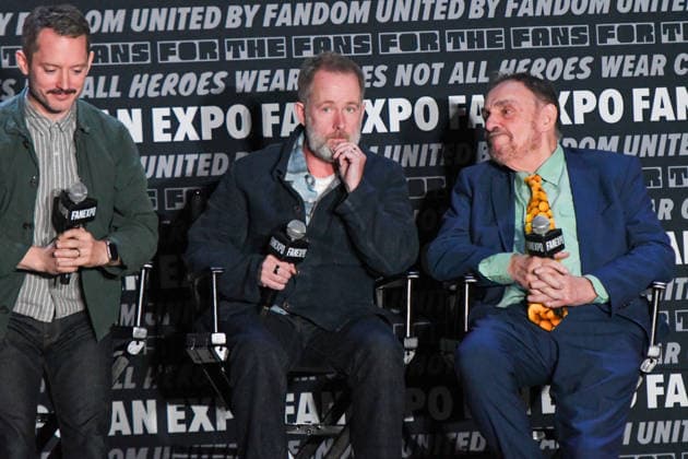 May 30, 2026, Philadelphia, Pennsylvania, United States: Actors ELIJAH WOOD, BILLY BOYD and JOHN RHYS-DAVIES, participate in a fan Q&A the Philadelphia FanExpo held at the Philadelphia Convention Center in downtown Philadelphia PA Philadelphia United States - ZUMArf1_ 20260530_zaf_rf1_084 Copyright: xRickyxFitchettx