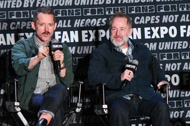 May 30, 2026, Philadelphia, Pennsylvania, United States: Actors ELIJAH WOOD and BILLY BOYD participate in a fan Q&A the Philadelphia FanExpo held at the Philadelphia Convention Center in downtown Philadelphia PA Philadelphia United States - ZUMArf1_ 20260530_zaf_rf1_078 Copyright: xRickyxFitchettx