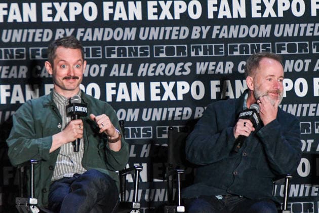 May 30, 2026, Philadelphia, Pennsylvania, United States: Actors ELIJAH WOOD and BILLY BOYD participate in a fan Q&A the Philadelphia FanExpo held at the Philadelphia Convention Center in downtown Philadelphia PA Philadelphia United States - ZUMArf1_ 20260530_zaf_rf1_077 Copyright: xRickyxFitchettx