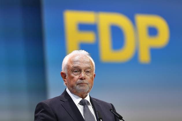 Berlin, Deutschland, 30.05.2026: Estrel: 77. Bundesparteitag der FDP: Wolfgang Kubicki *** Berlin, Germany, 30 05 2026 Estrel 77 Federal Party Conference of the FDP Wolfgang Kubicki Copyright: xdtsxNachrichtenagenturx dts_121216