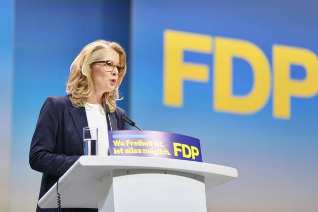 Berlin, Deutschland, 30.05.2026: Estrel: 77. Bundesparteitag der FDP: Linda Teuteberg *** Berlin, Germany, 30 05 2026 Estrel 77 Federal Party Conference of the FDP Linda Teuteberg Copyright: xdtsxNachrichtenagenturx dts_121244