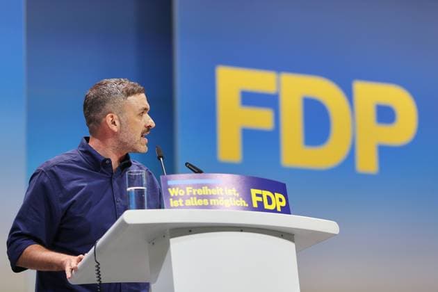 Berlin, Deutschland, 30.05.2026: Estrel: 77. Bundesparteitag der FDP: Konstantin Kuhle *** Berlin, Germany, 30 05 2026 Estrel 77 Federal Party Conference of the FDP Konstantin Kuhle Copyright: xdtsxNachrichtenagenturx dts_121261